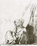 Jean Francois Millet The Girl in front of the haystack Spain oil painting artist